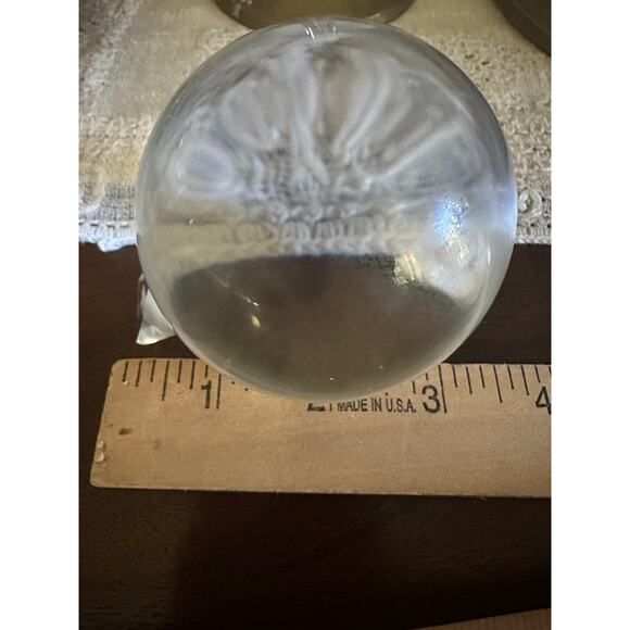 Replacement Chandelier Crystal Ball Finial - Large 3” glass - Picture 6 of 6
